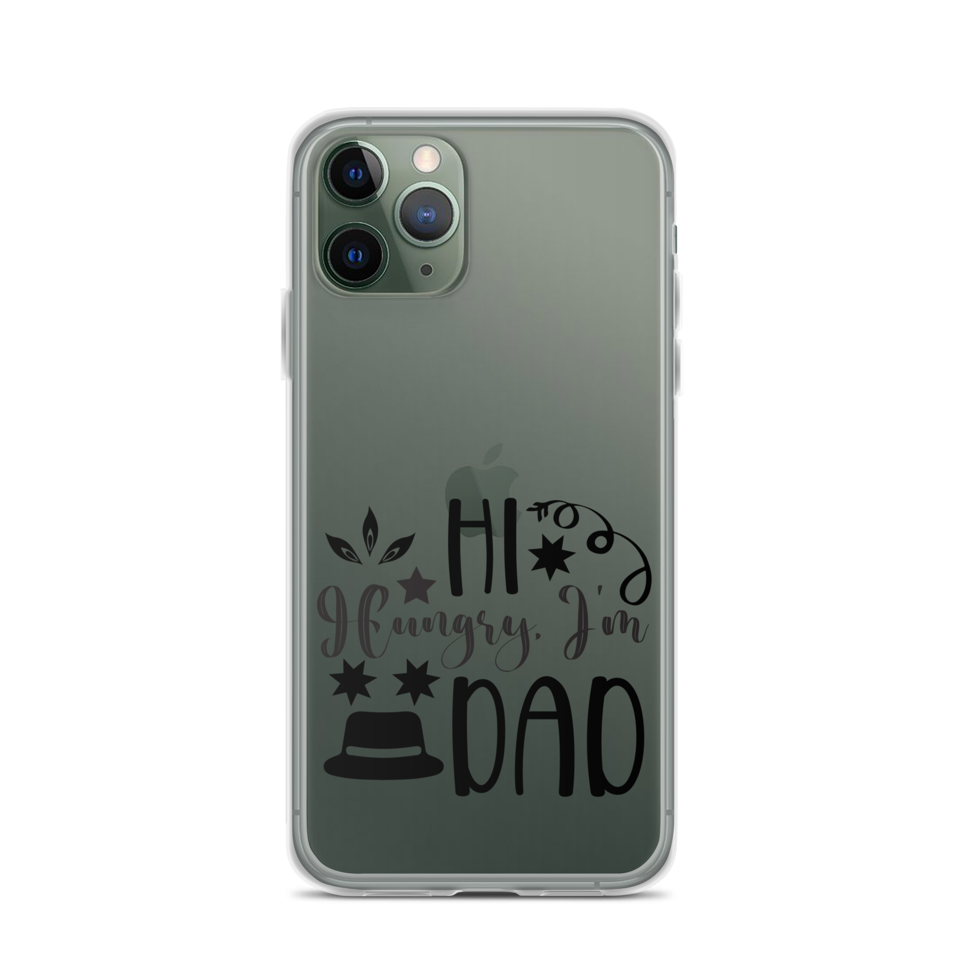 Hi, Hangry, I'm Dad. Clear Case for iPhone®