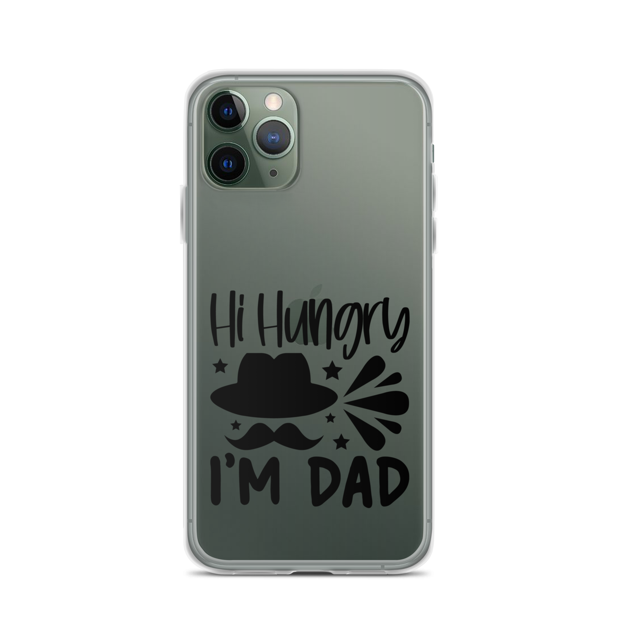 Hi, Hangry, I'm Dad. Clear Case for iPhone®