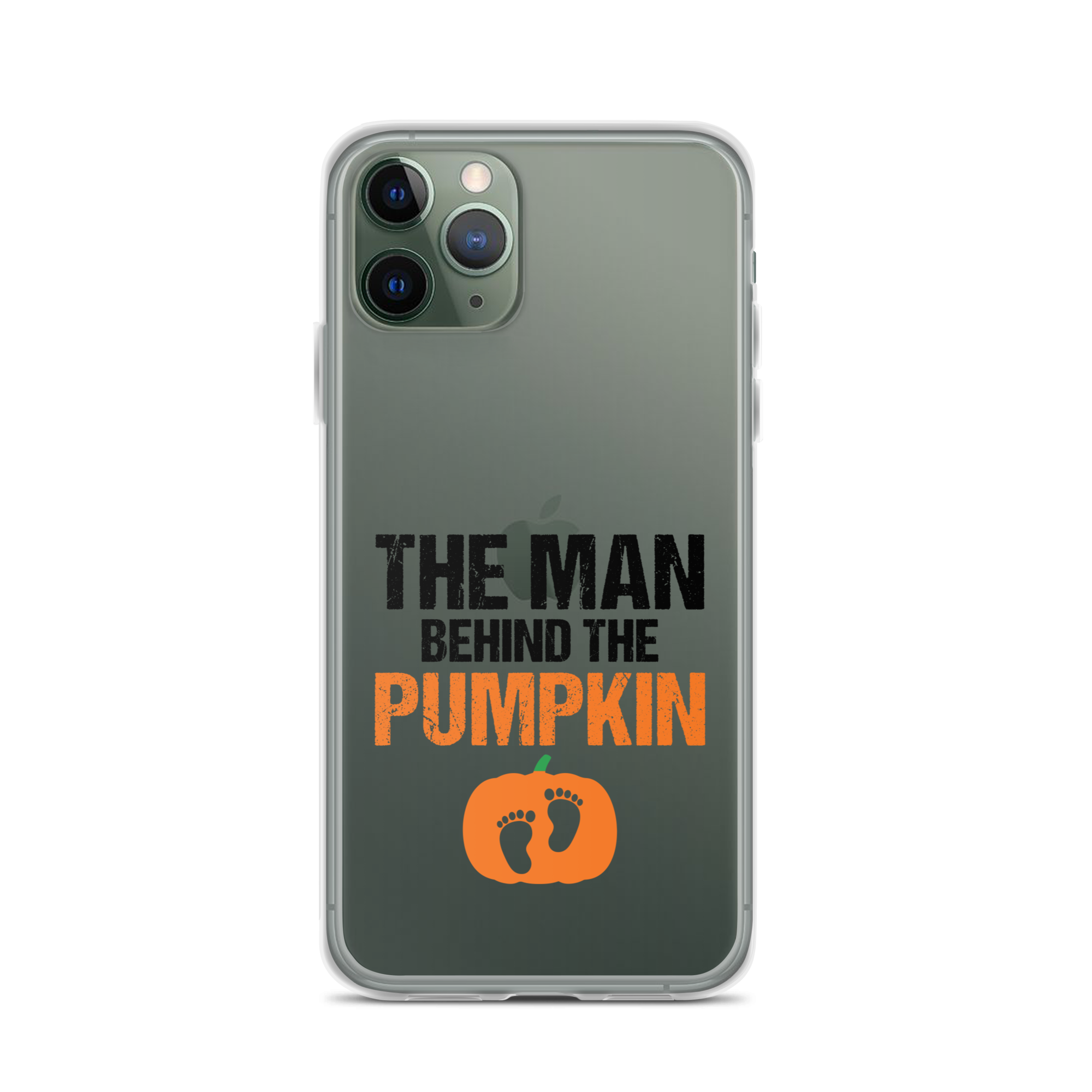 The Man Behind The Pumpkin Clear Case for iPhone®