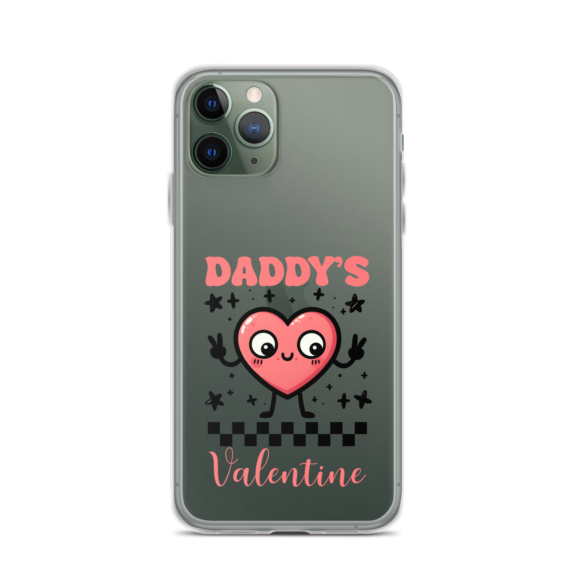 Daddy's Valentine Clear Case for iPhone®