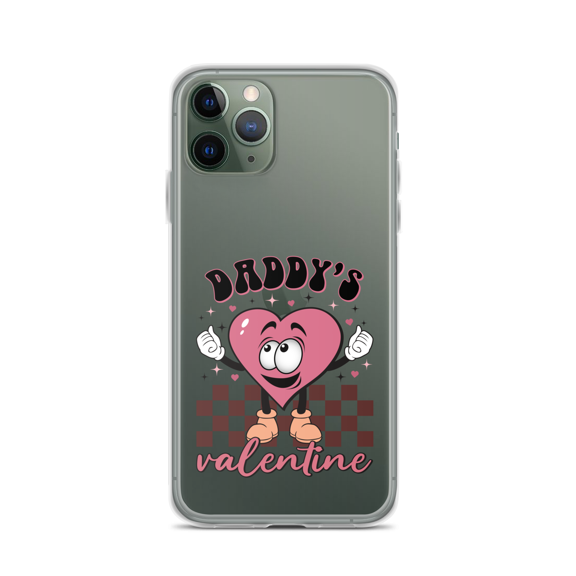 Daddy's Valentine Clear Case for iPhone®