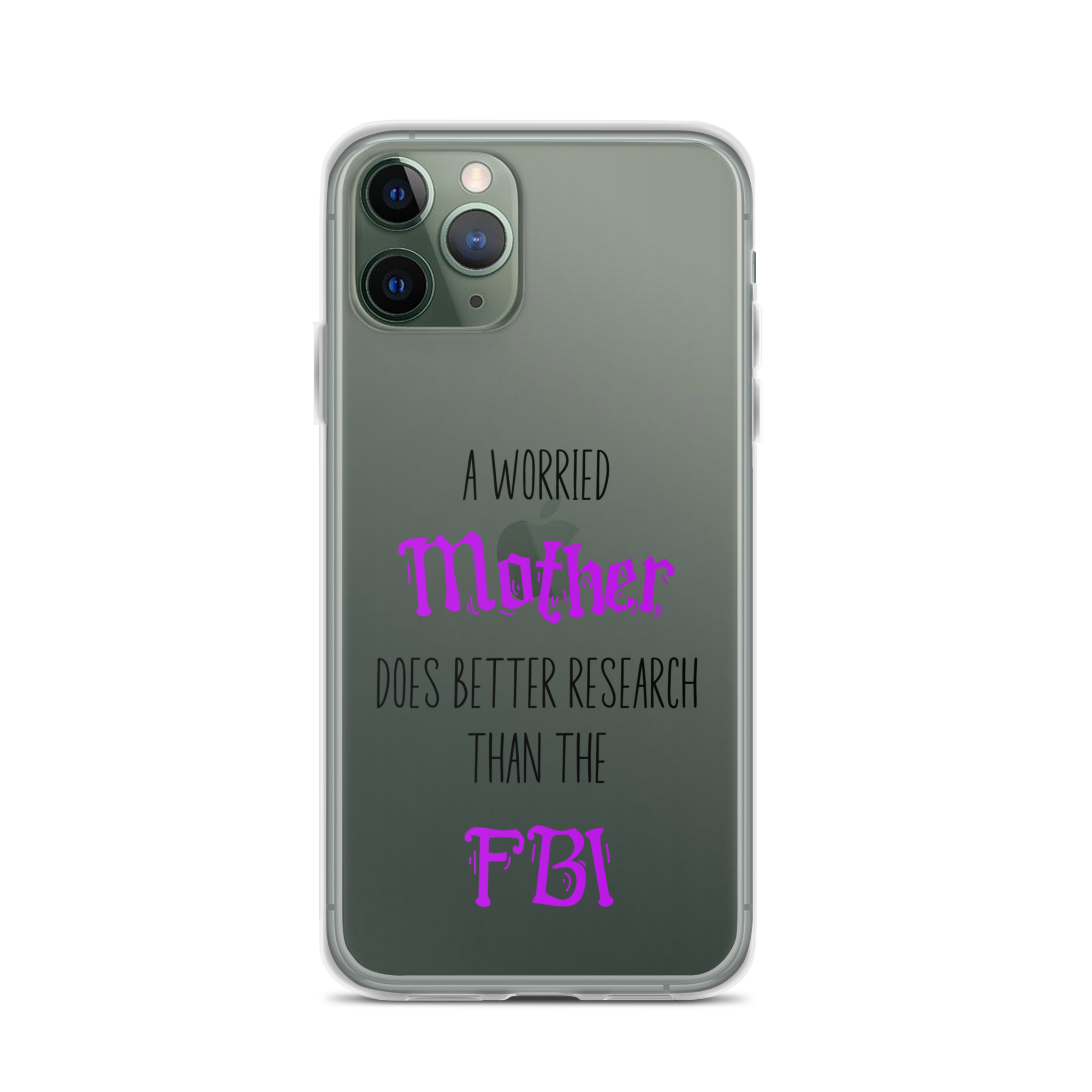 A Worried Mother Does Better Research Than The FBI Clear Case for iPhone®