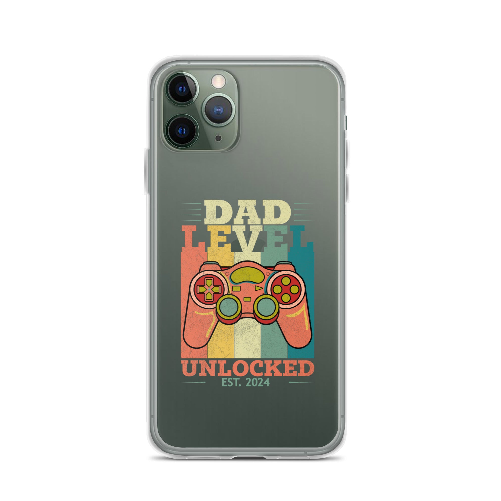 Dad Level Unlocked EST. 2024 Clear Case for iPhone®