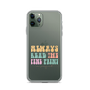 Always Read The Fine Print I'm Pregnant Clear Case for iPhone®