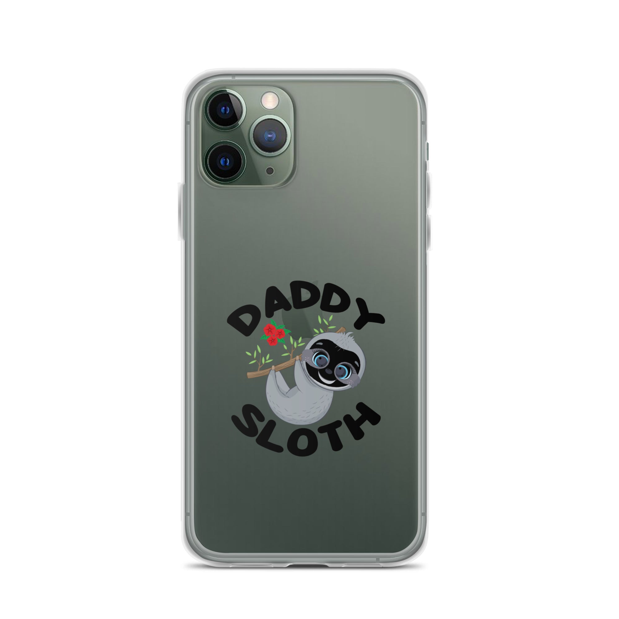 Daddy Sloth Clear Case for iPhone®