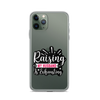 Raising My Husband Is Exhausting Clear Case for iPhone®