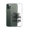 Stand Back Mom Is Cooking Clear Case for iPhone®