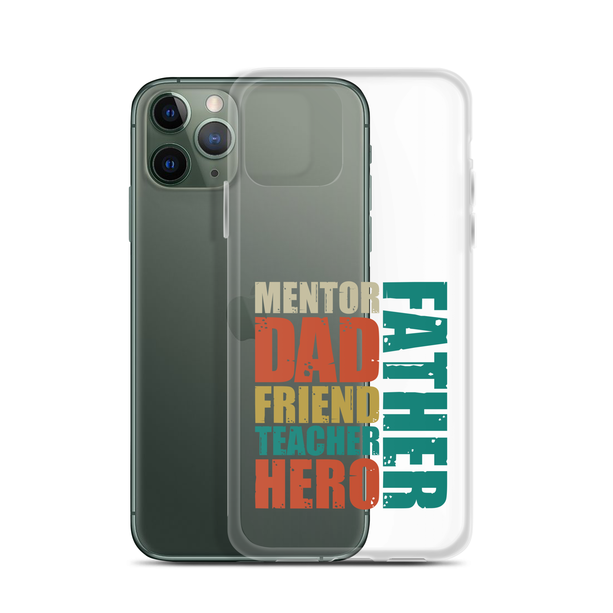 Mentor Dad Friend Teacher Father Clear Case for iPhone®