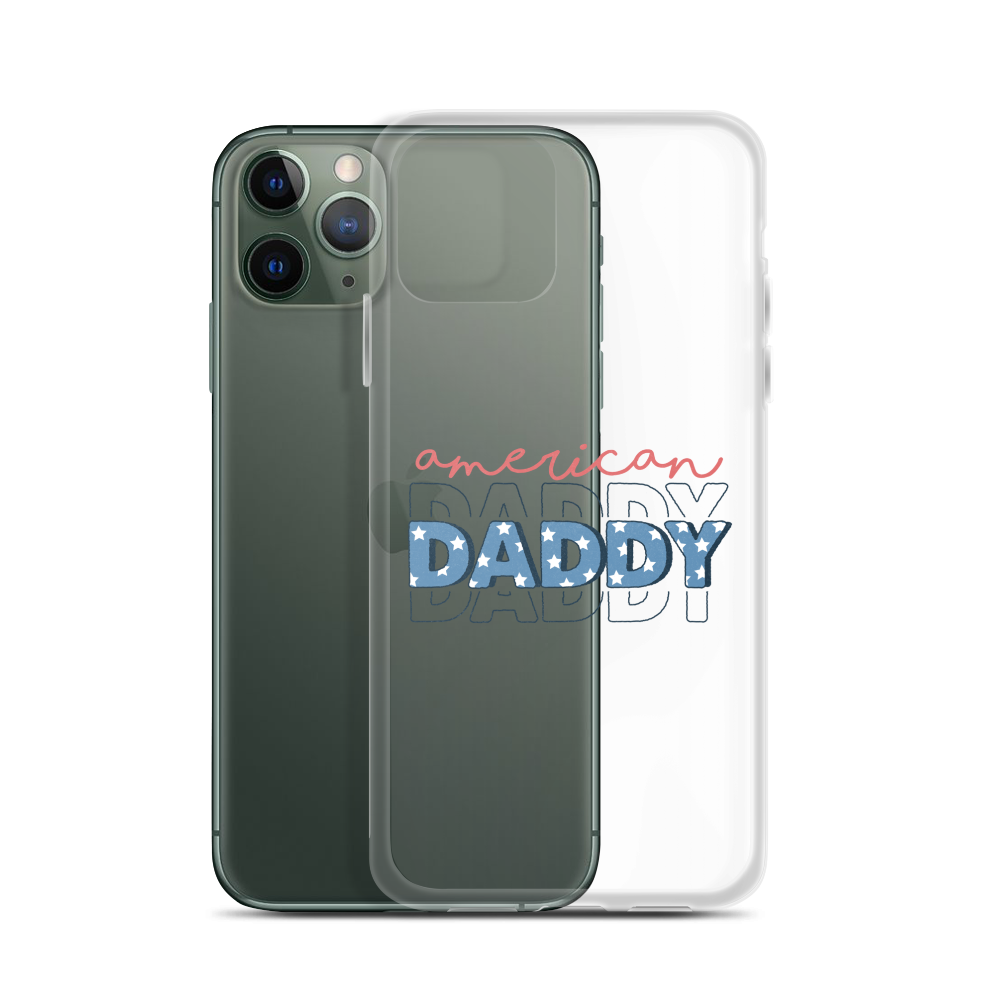 American Daddy Clear Case for iPhone®