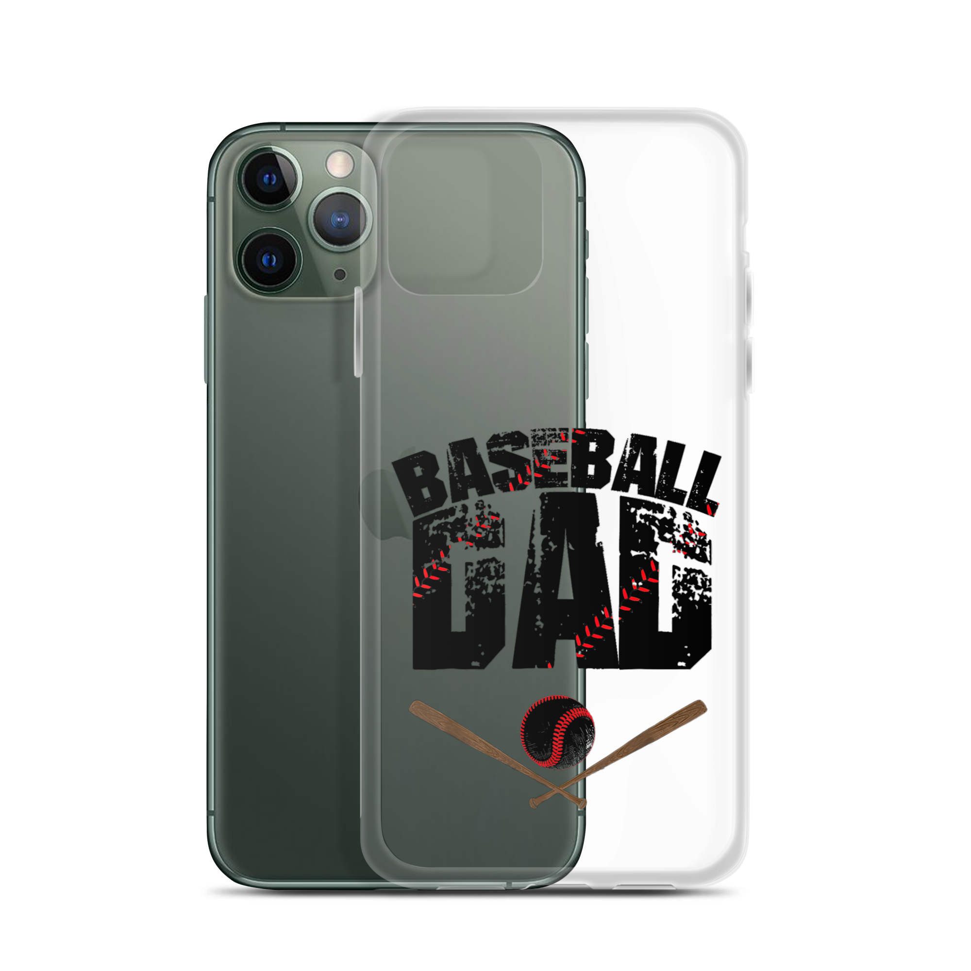 Baseball Dad Clear Case for iPhone®