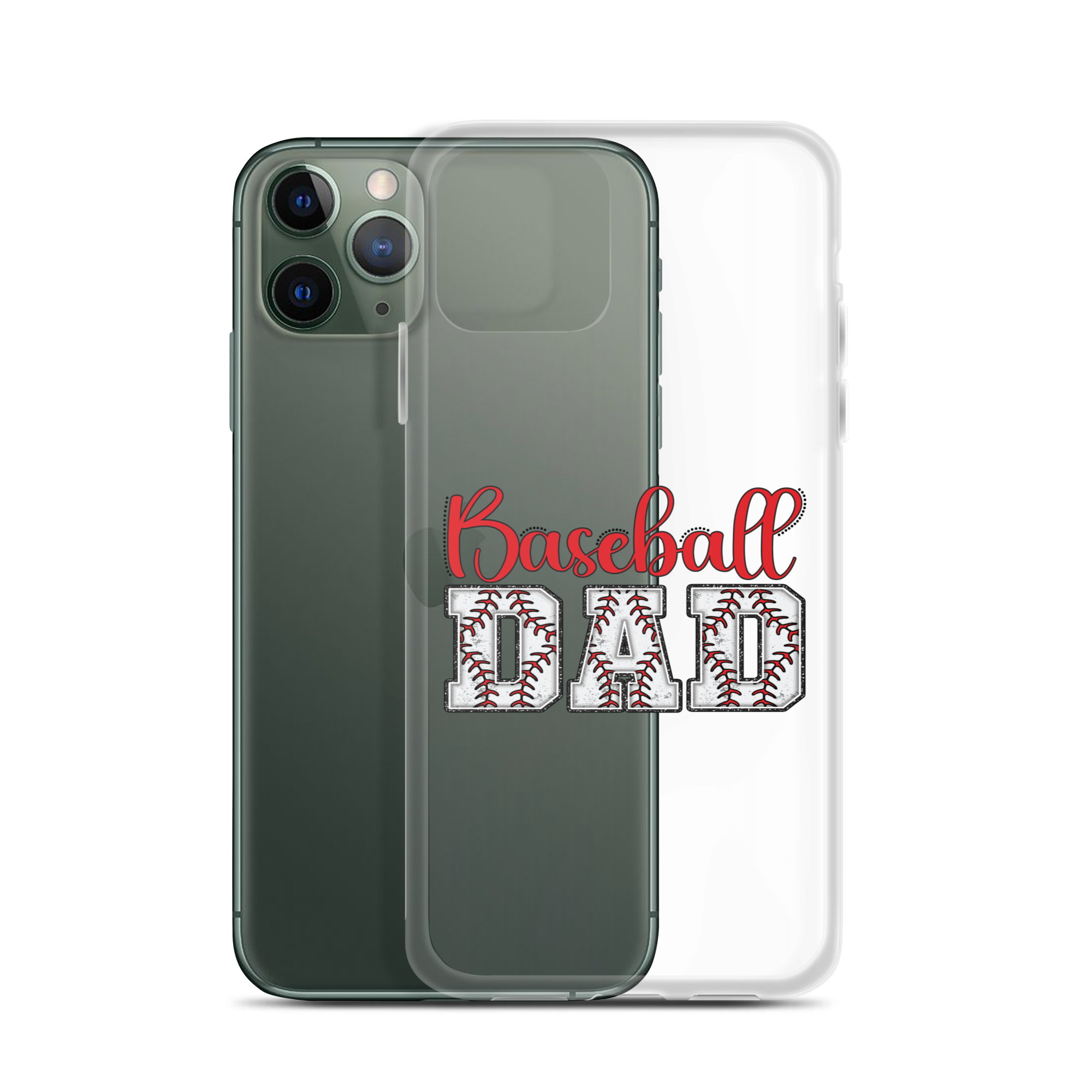 Baseball Dad Clear Case for iPhone®