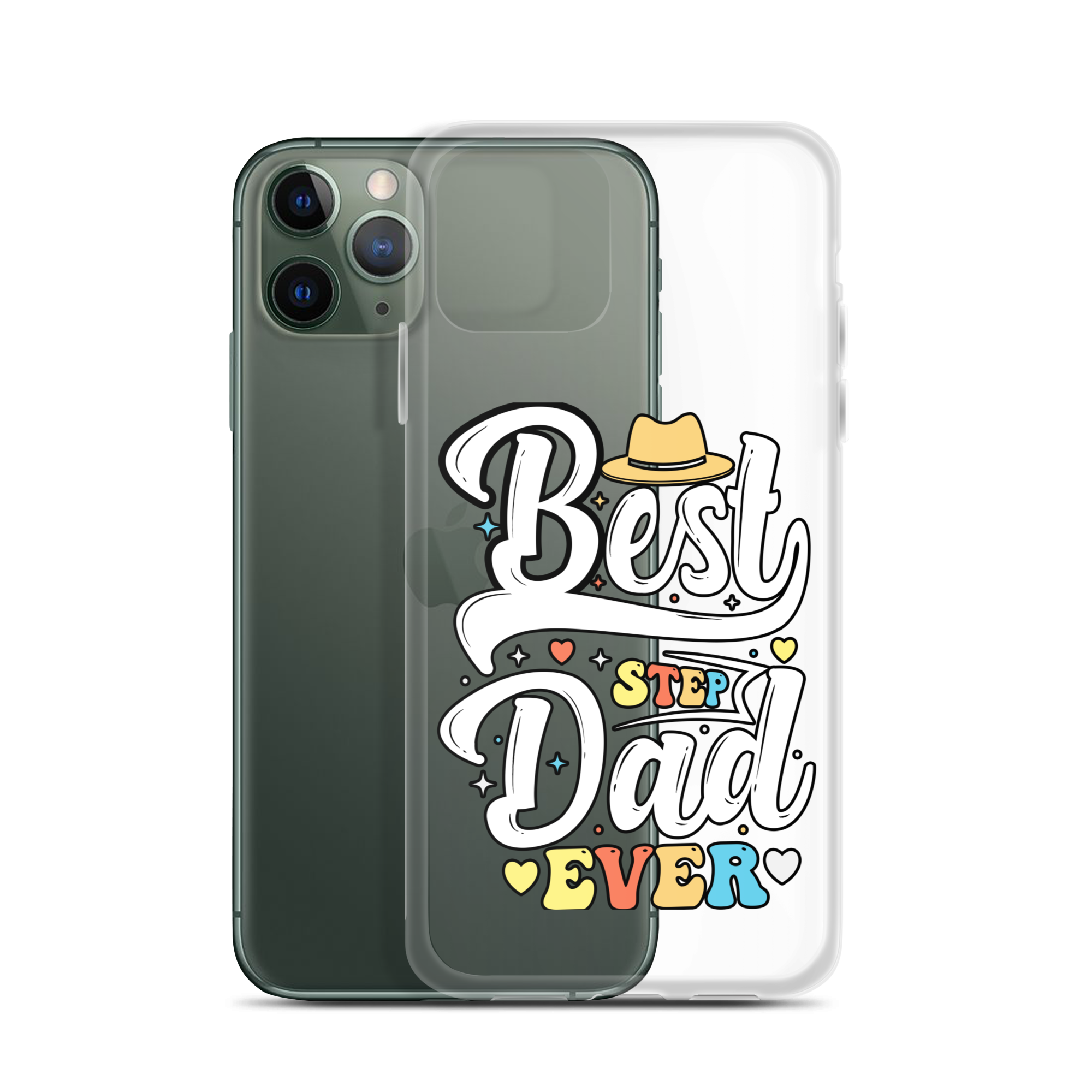 Best Step Dad Ever Clear Case for iPhone®