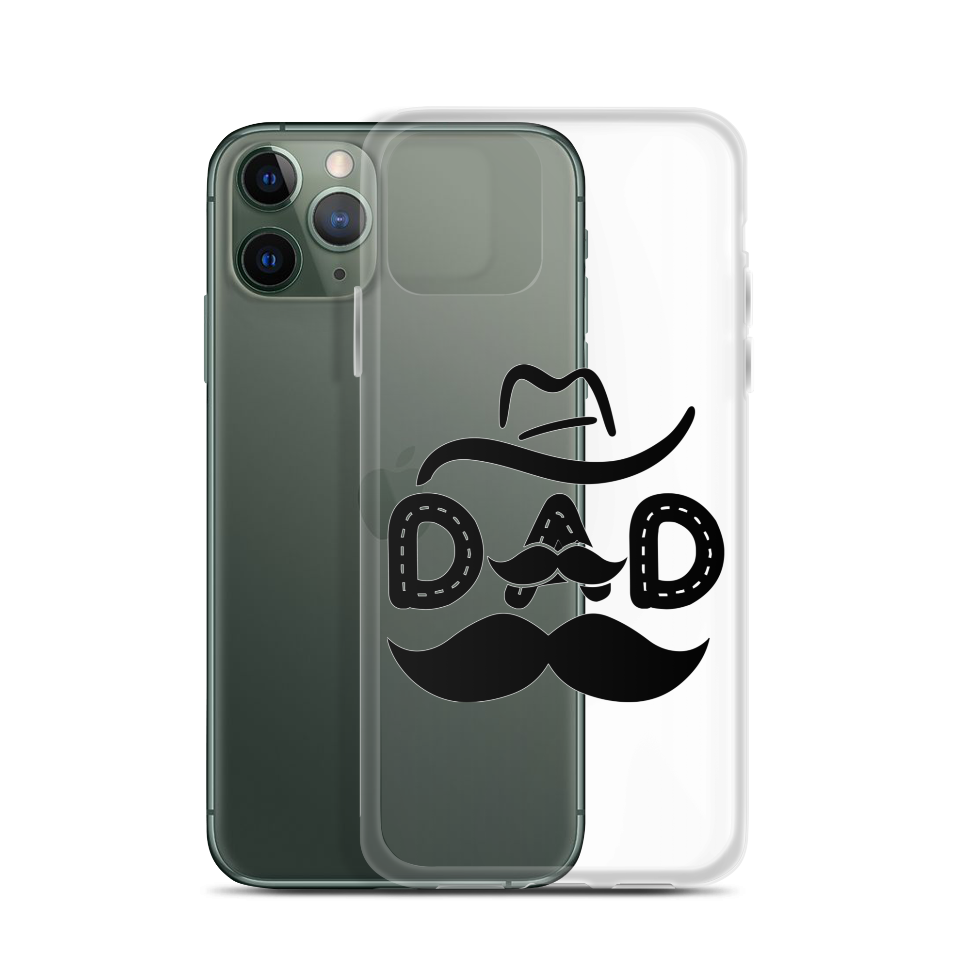 Dad Cowboy Clear Case for iPhone®