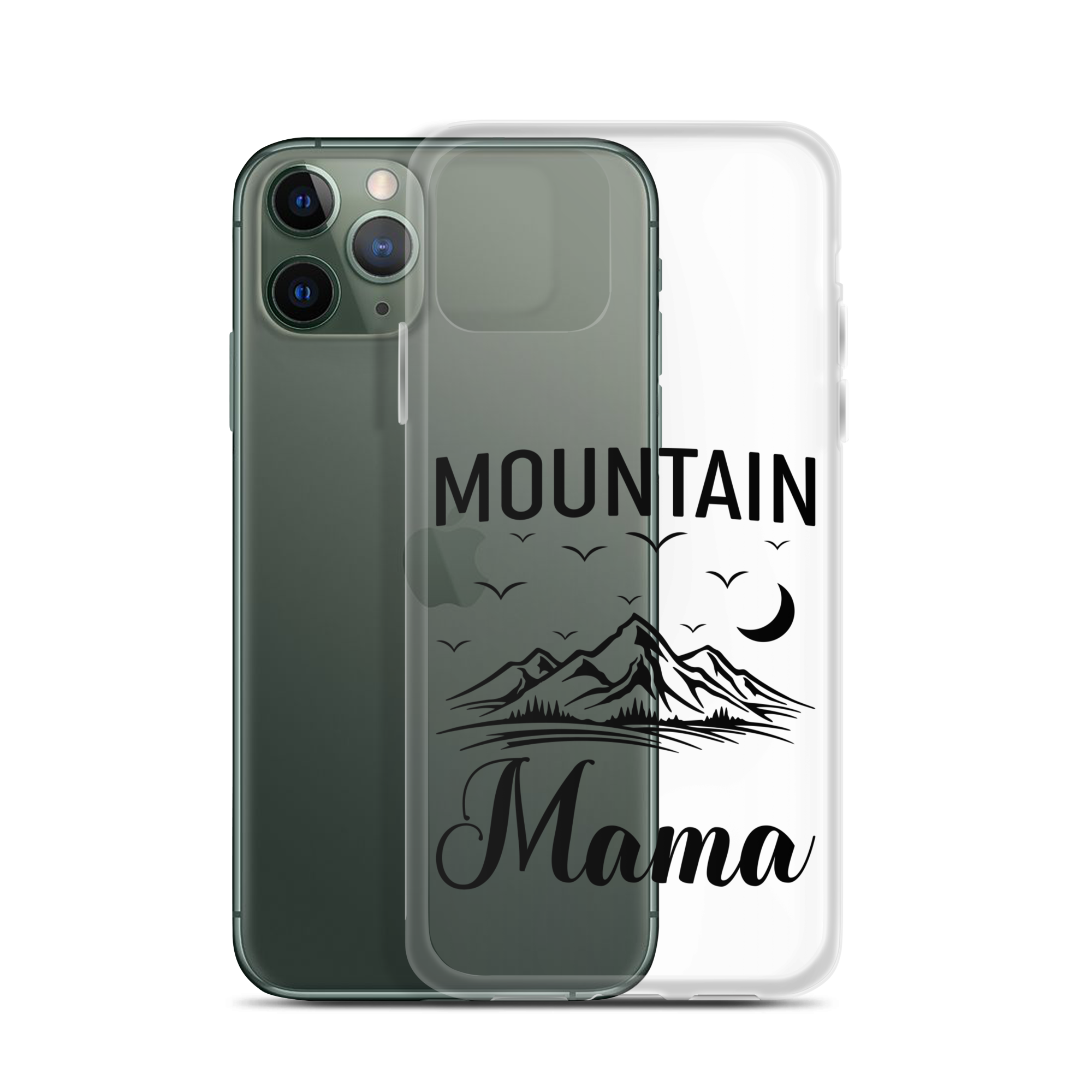 Mountain Mama Clear Case for iPhone®