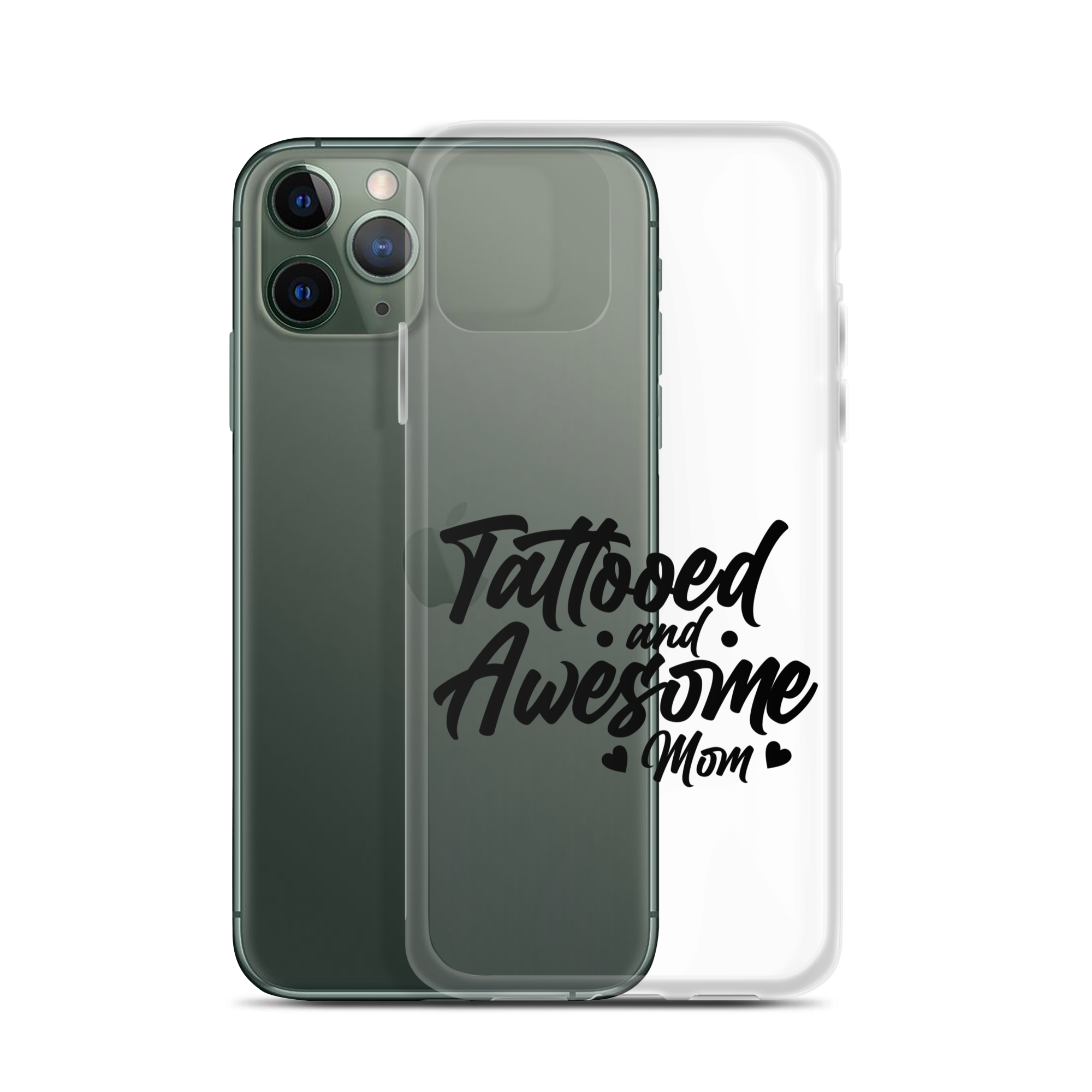 Tattooed And Awesome Mom Clear Case for iPhone®