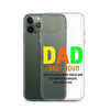 Dad Man Who Gives Great Advice And Is Always encouraging And Protective Clear Case for iPhone®