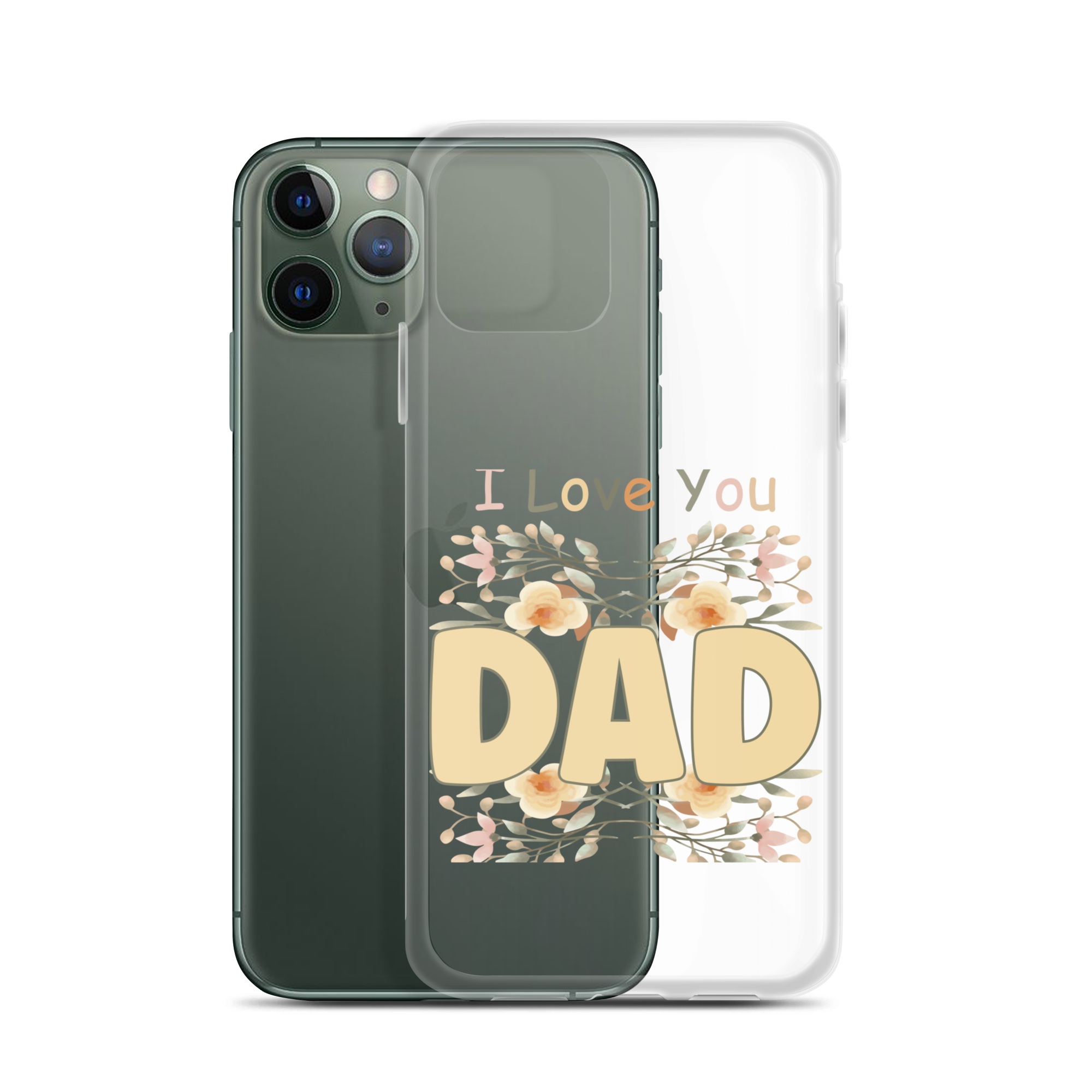 I Love You Dad Clear Case for iPhone®