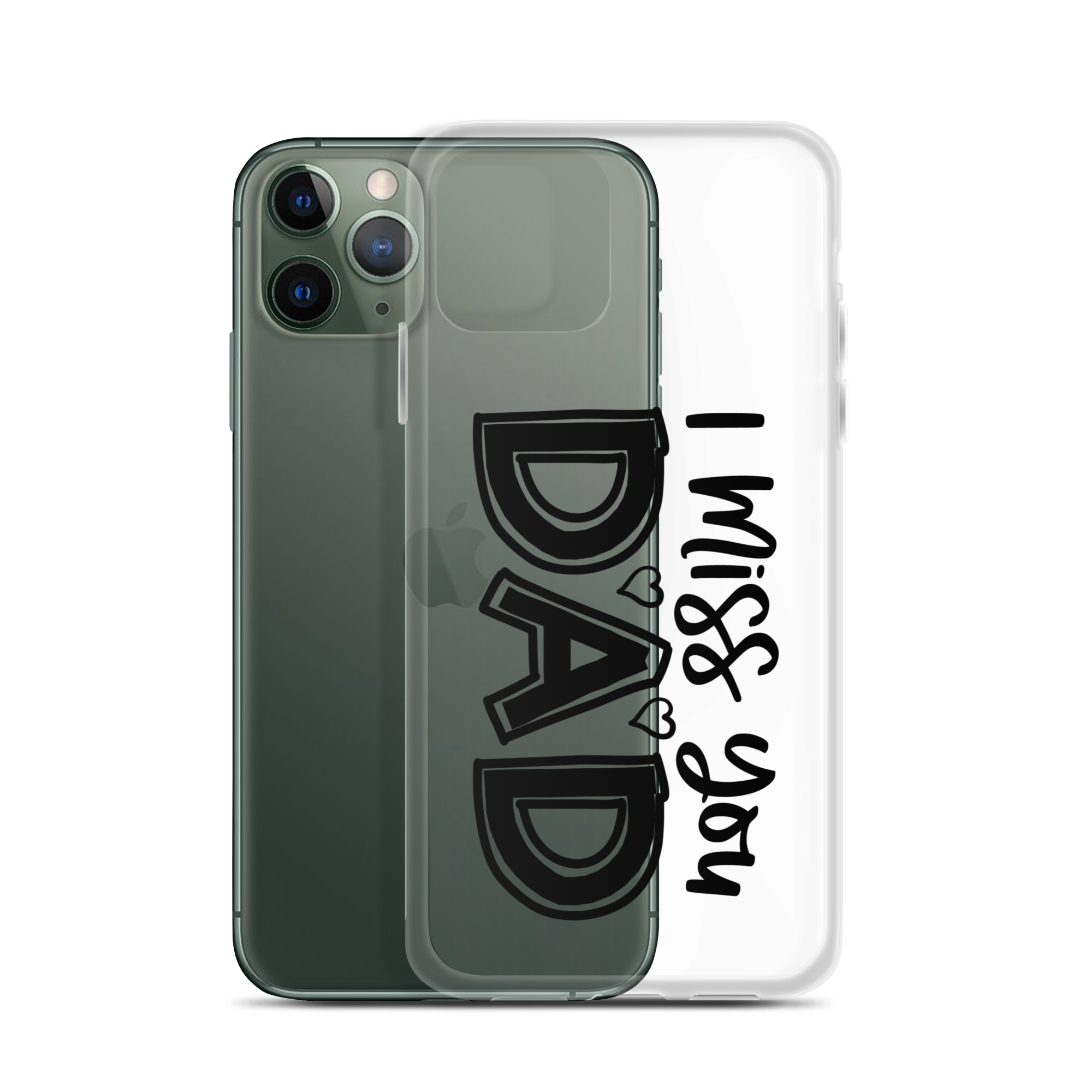 I Miss You Dad Clear Case for iPhone®