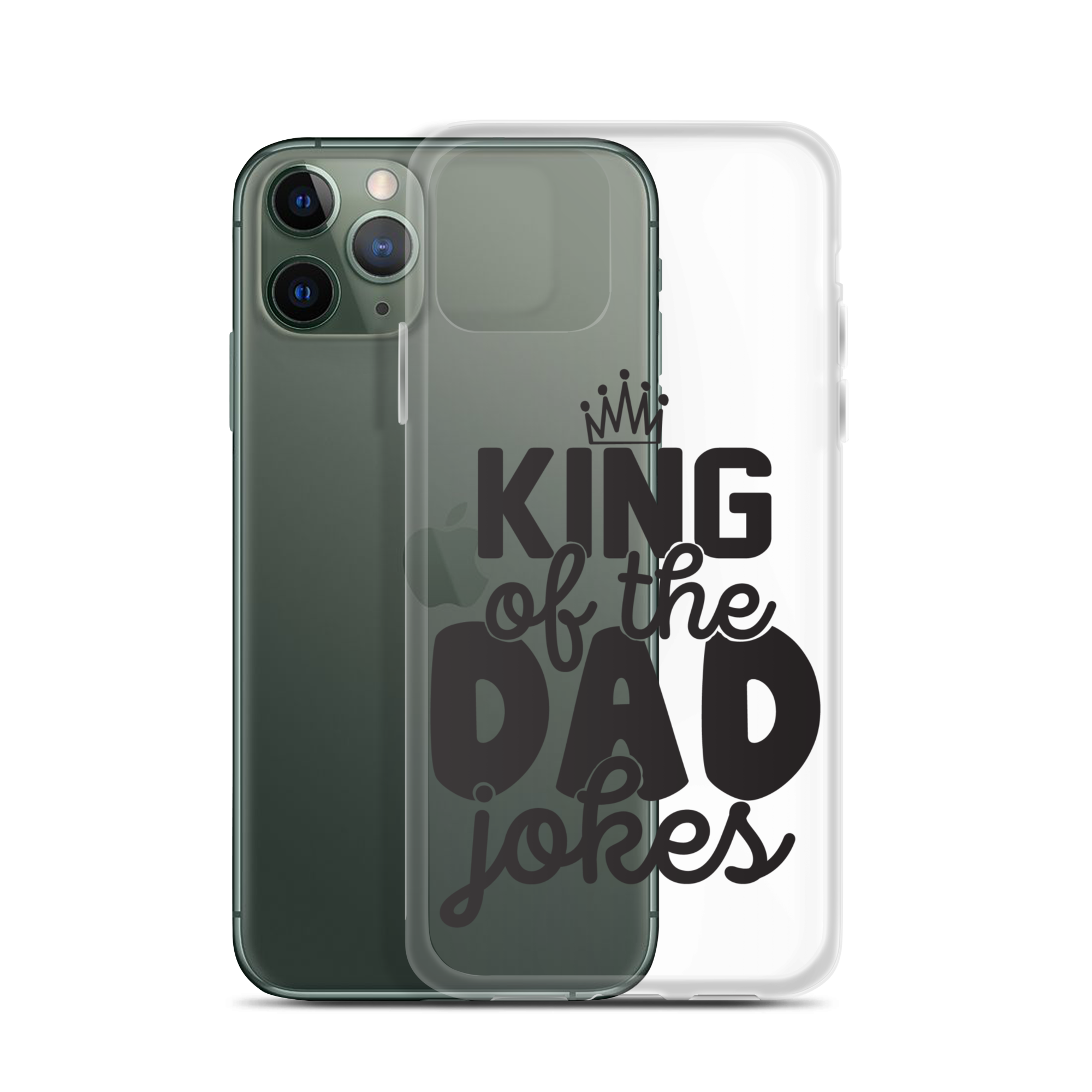 King Of The Dad Jokes Clear Case for iPhone®