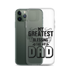 My Greatest Blessing Call Me Dad Clear Case for iPhone®