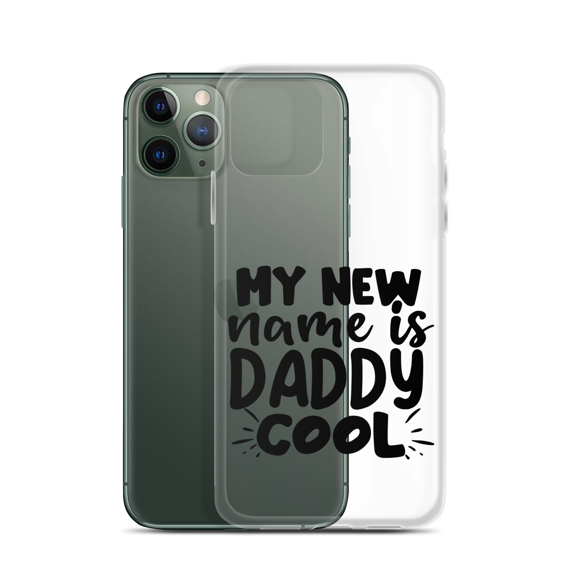 My New Name Is Daddy Cool Clear Case for iPhone®