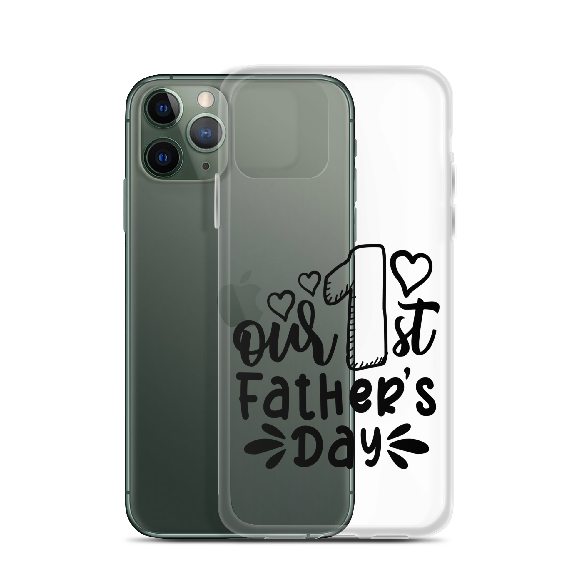 Our First Father's Day Clear Case for iPhone®