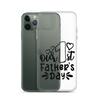 Our First Father's Day Clear Case for iPhone®