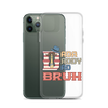 Dada Daddy Dad Bruh Clear Case for iPhone®