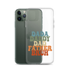 Dada Daddy Dad Father Bruh Clear Case for iPhone®