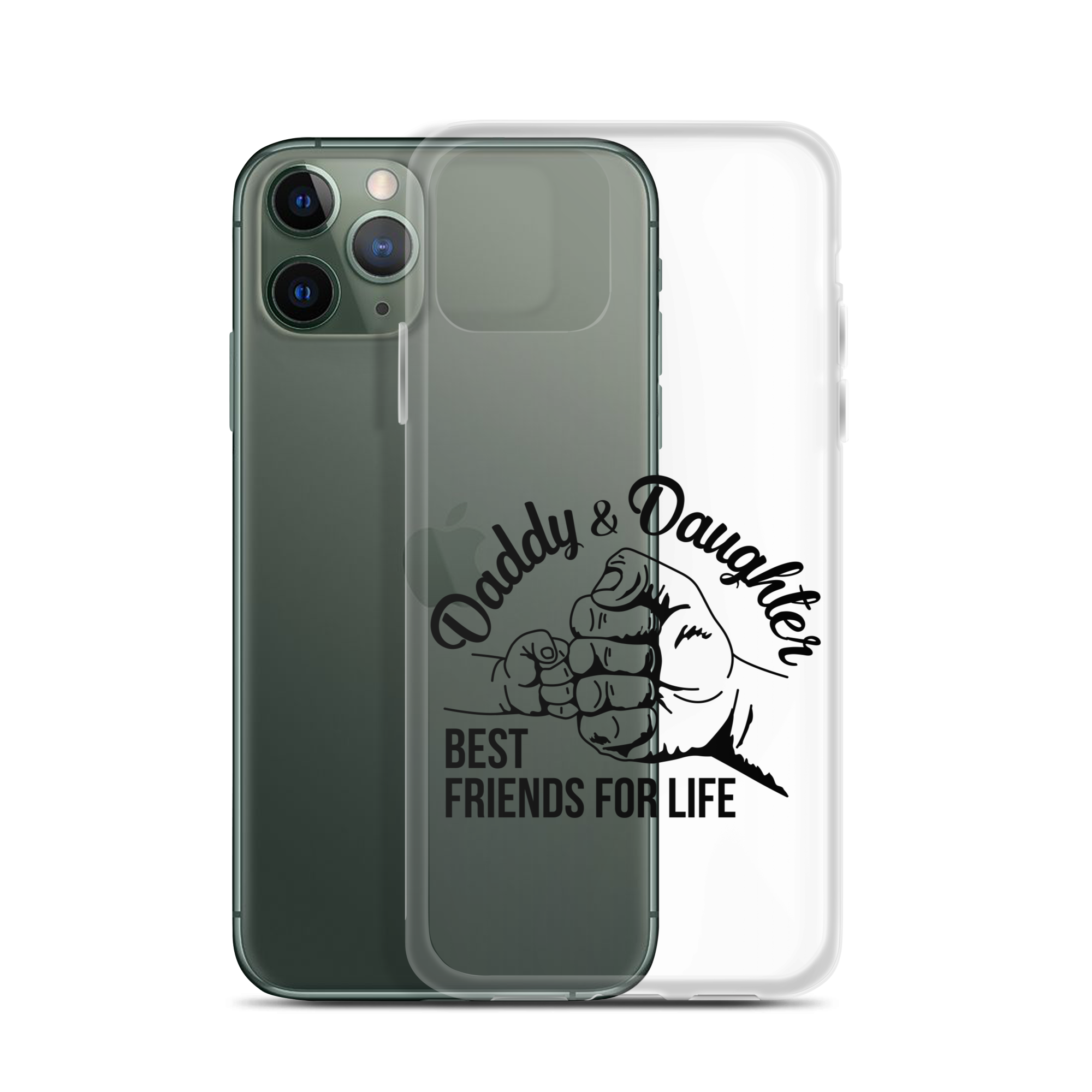 Daddy & Daughter Best Friends For Life Clear Case for iPhone®