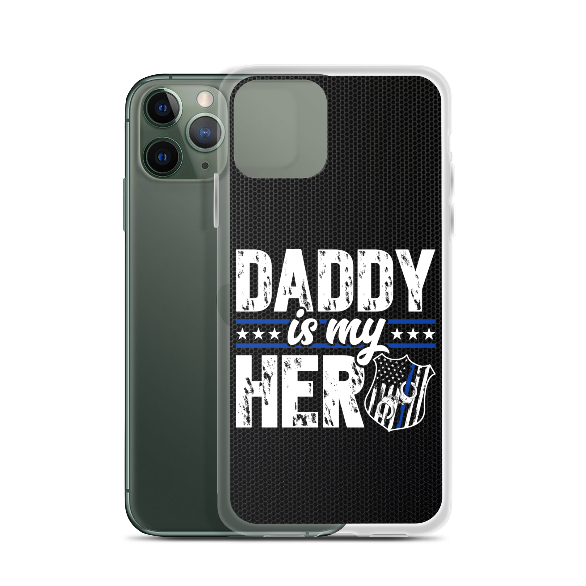 Daddy Is My Hero Clear Case for iPhone®