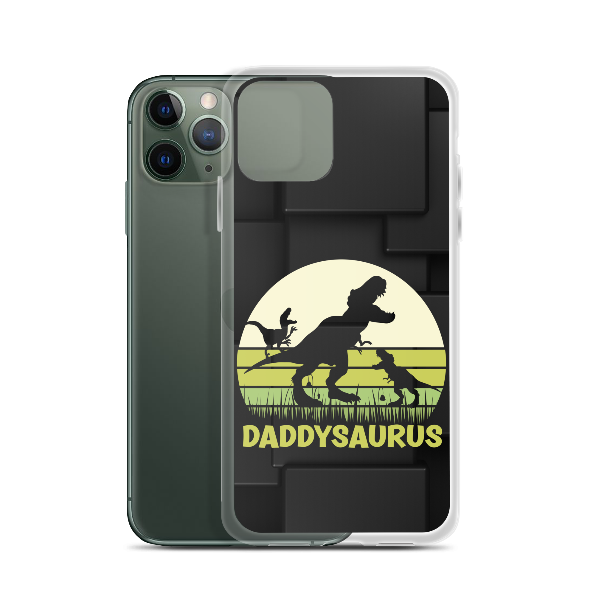 Daddysaurus Clear Case for iPhone®