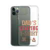 Dad's Camping T-Shirt Clear Case for iPhone®