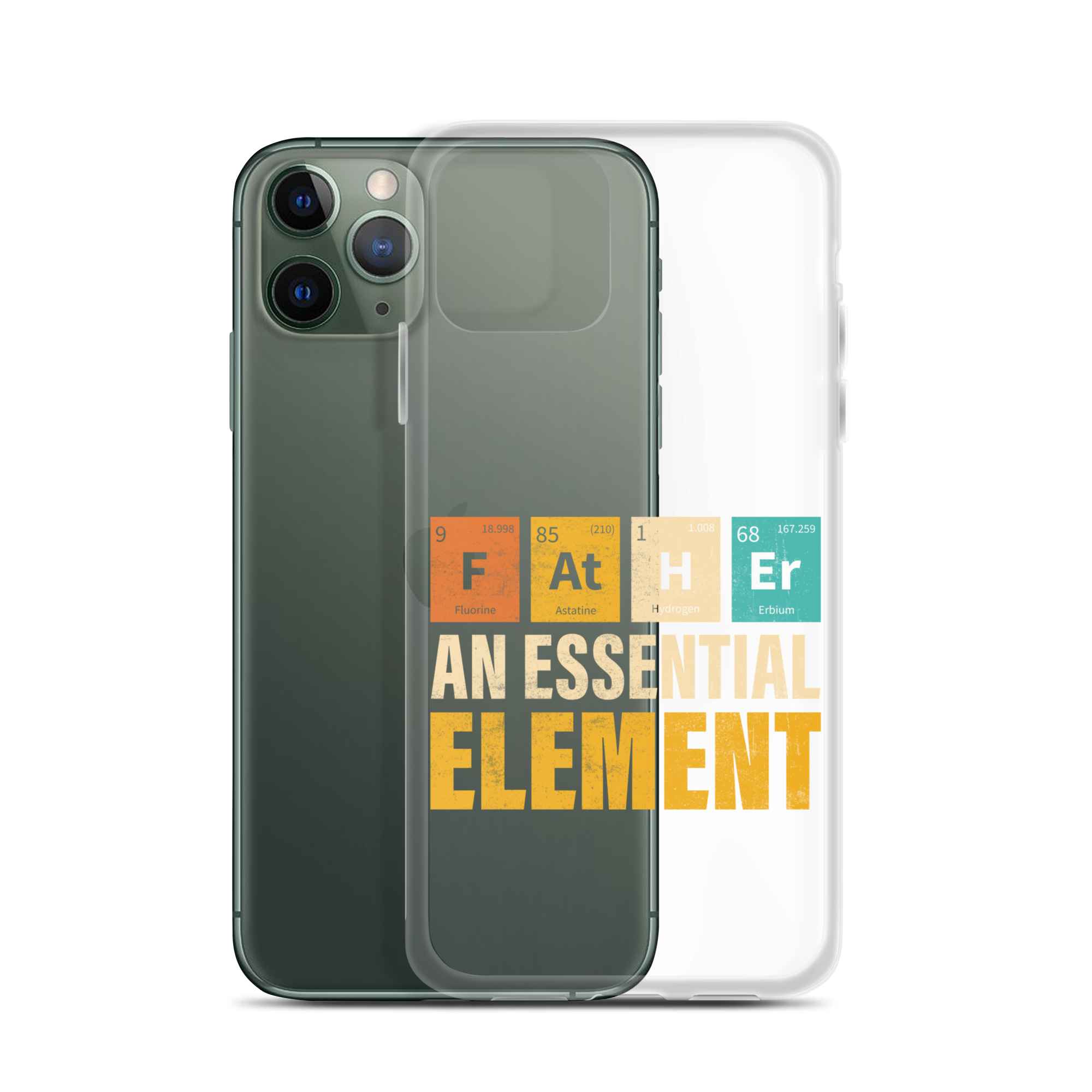 Father An Essential Element Clear Case for iPhone®