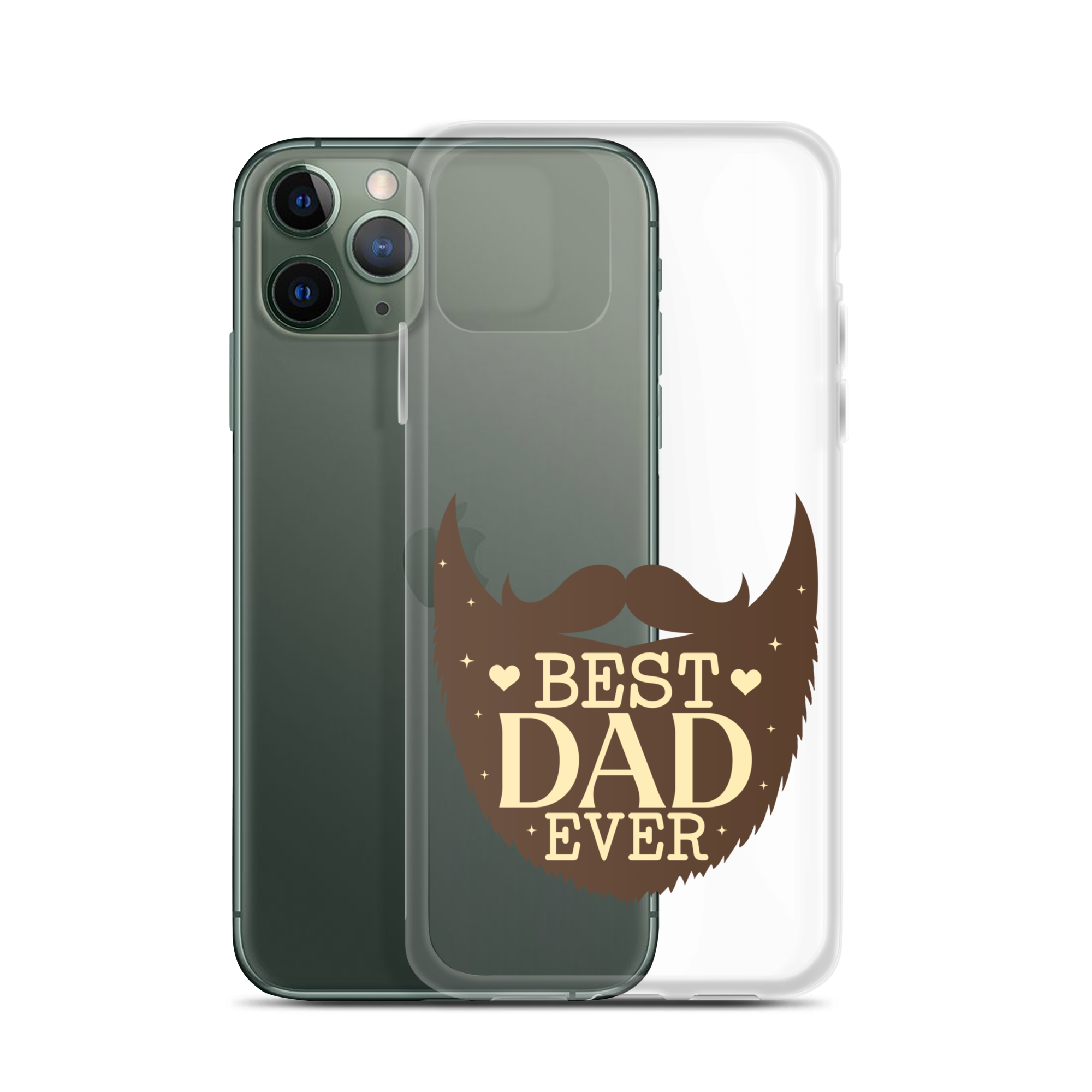 Best Dad Ever Clear Case for iPhone®