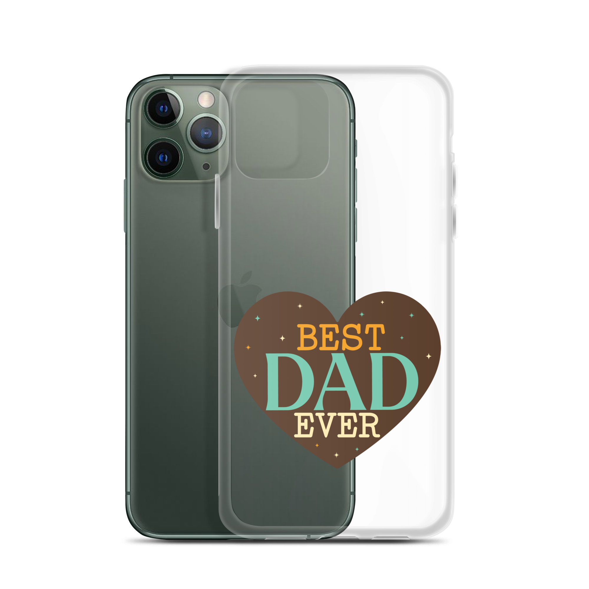 Best Dad Ever Clear Case for iPhone®