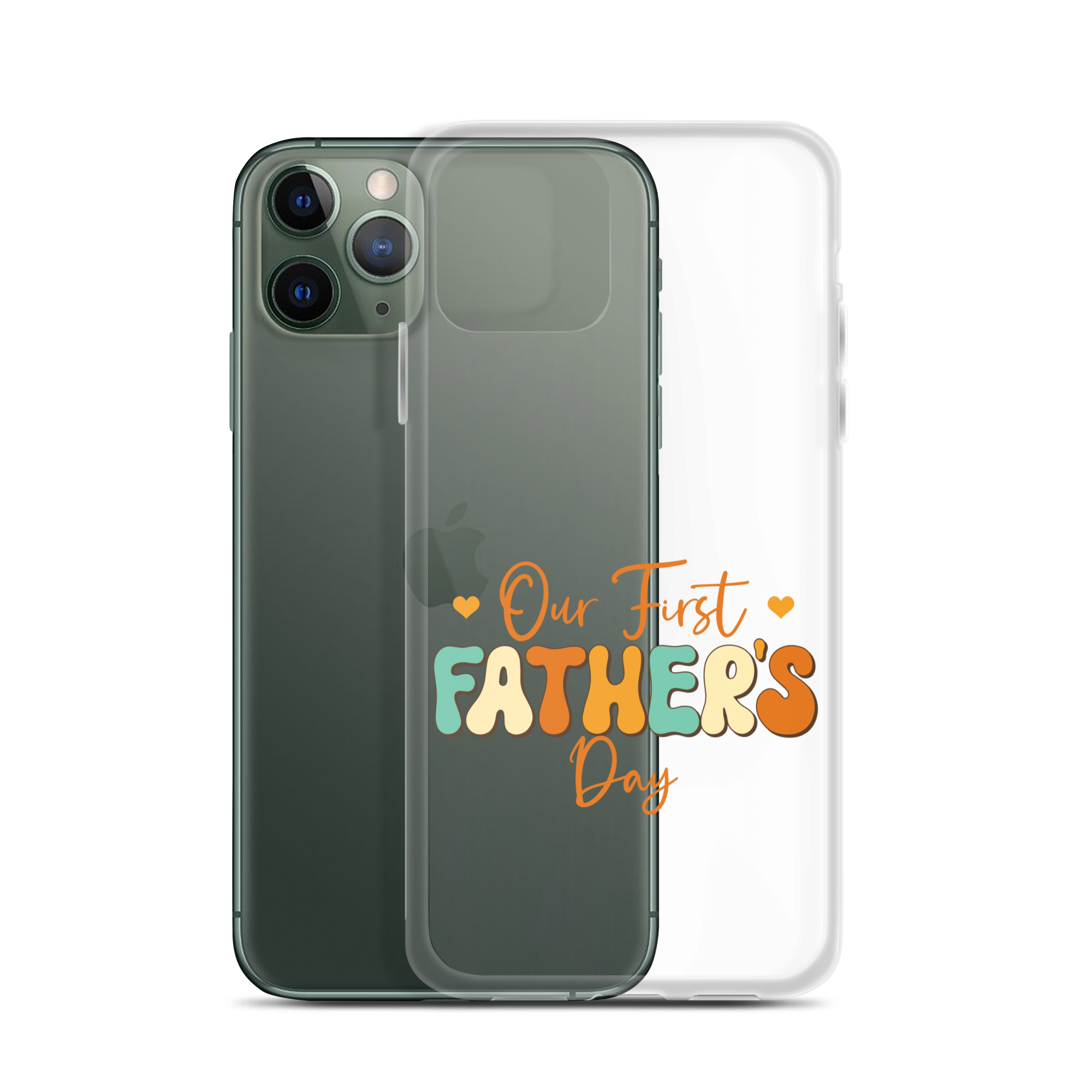 Our First Father's Day Clear Case for iPhone®