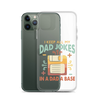 I Keep All My Dad Jokes In A Dad A Base Clear Case for iPhone®