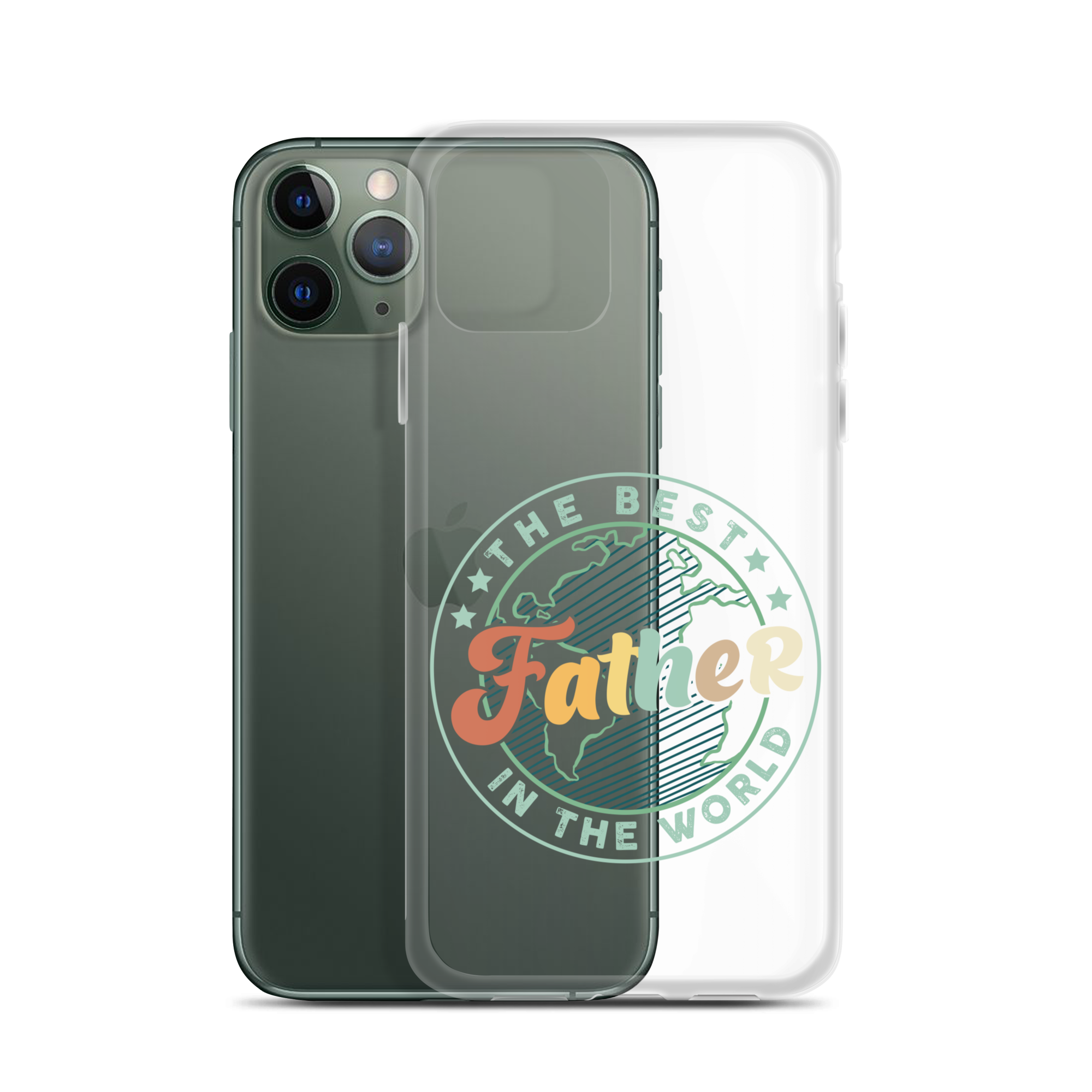 The Best Father In The World Clear Case for iPhone®