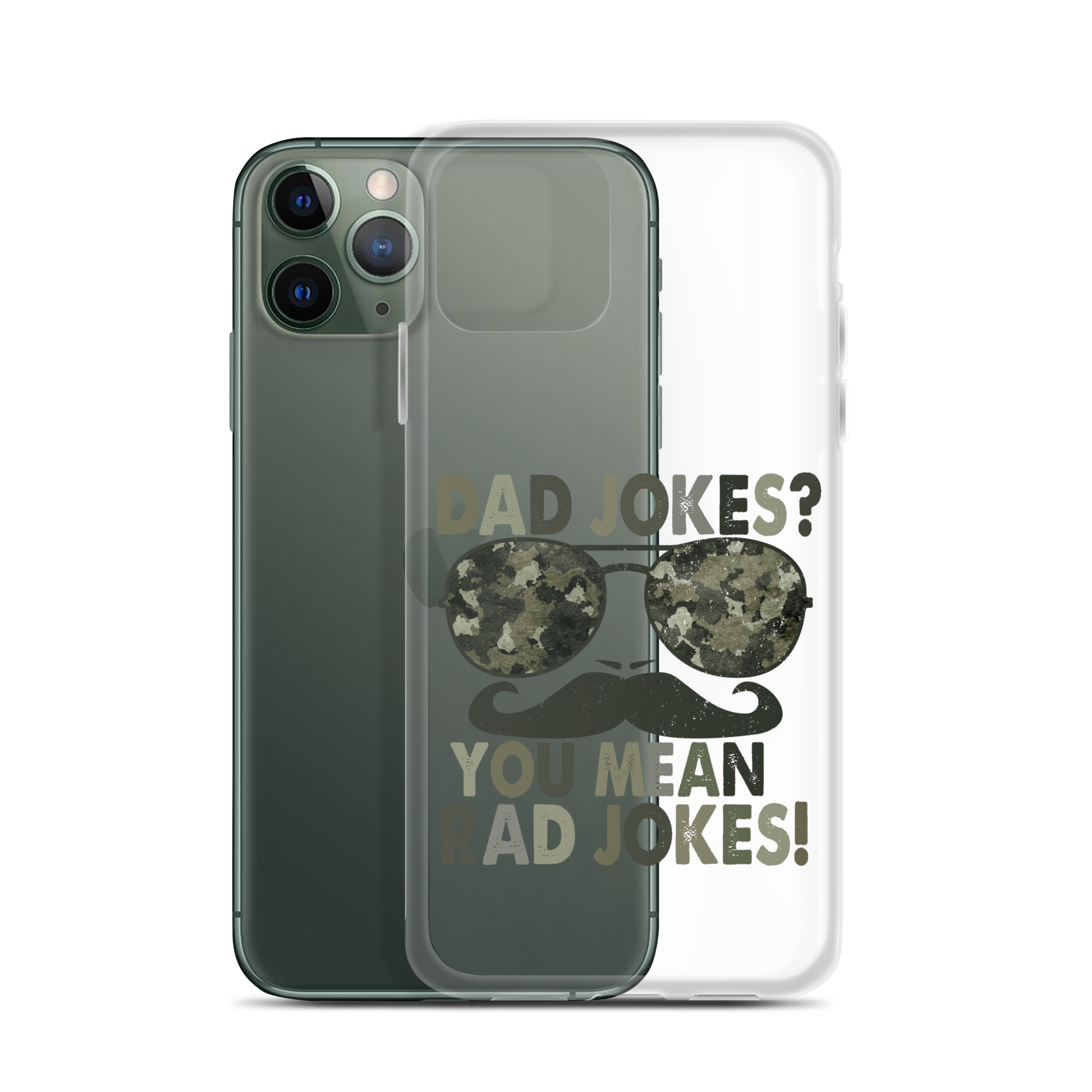 Dad Jokes? You Mean Rad Jokes Clear Case for iPhone®