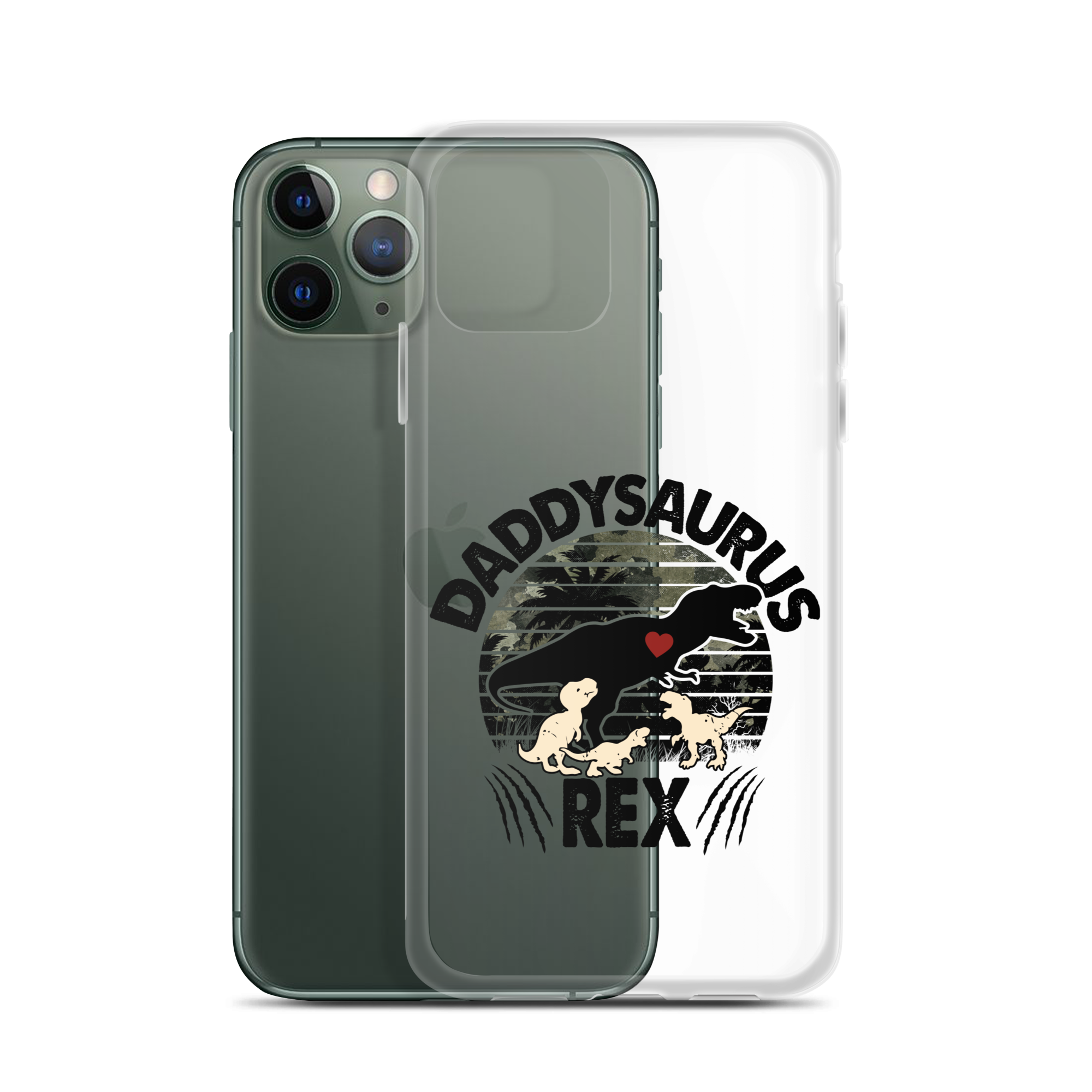 Daddysaurus Rex Clear Case for iPhone®