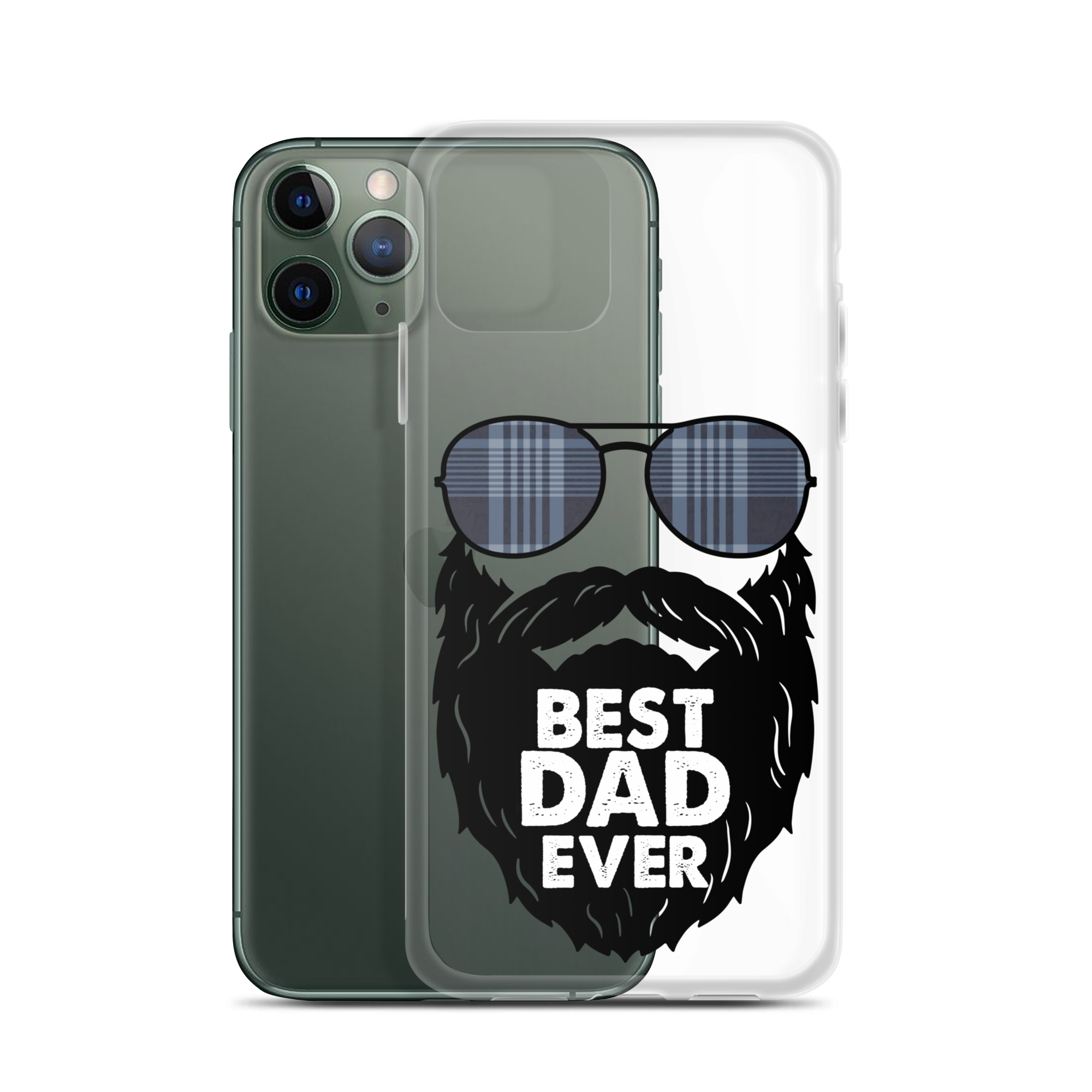 Best Dad Ever Clear Case for iPhone®