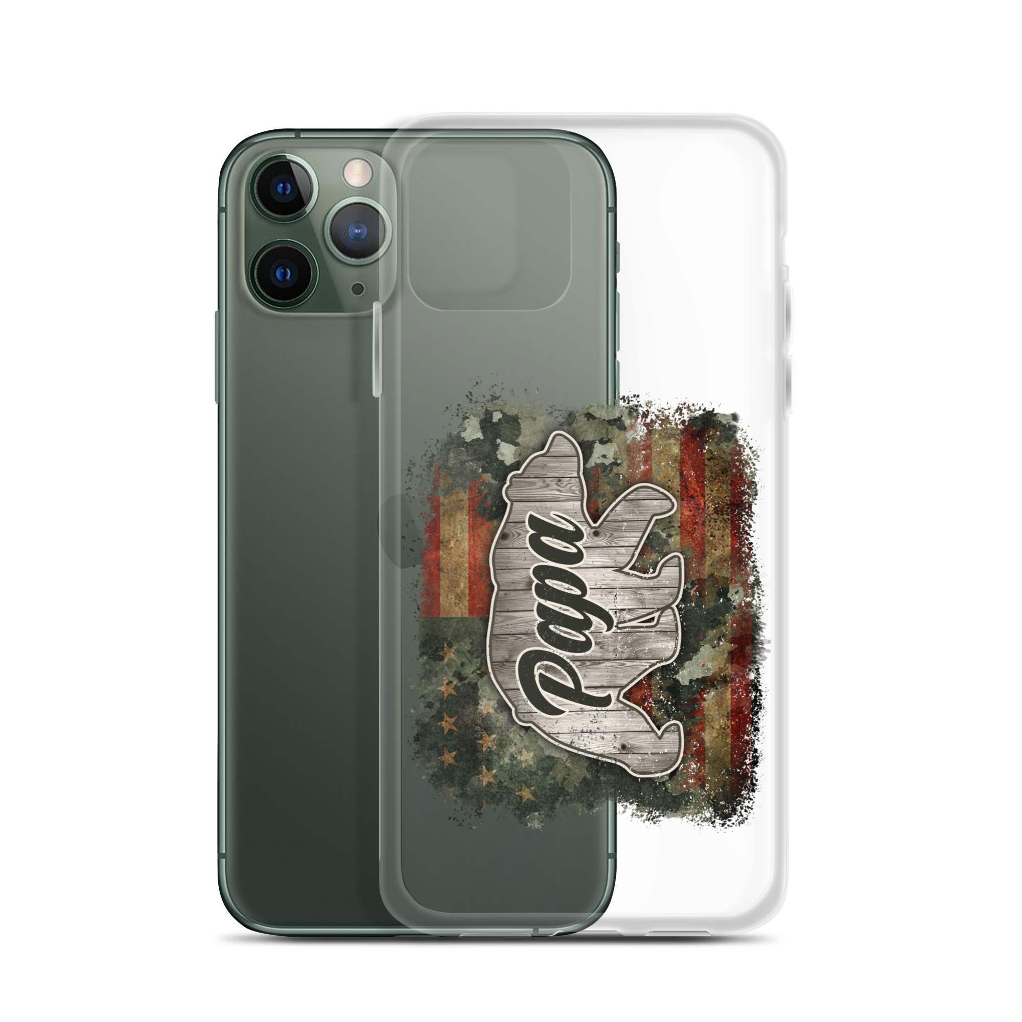 Papa Clear Case for iPhone®