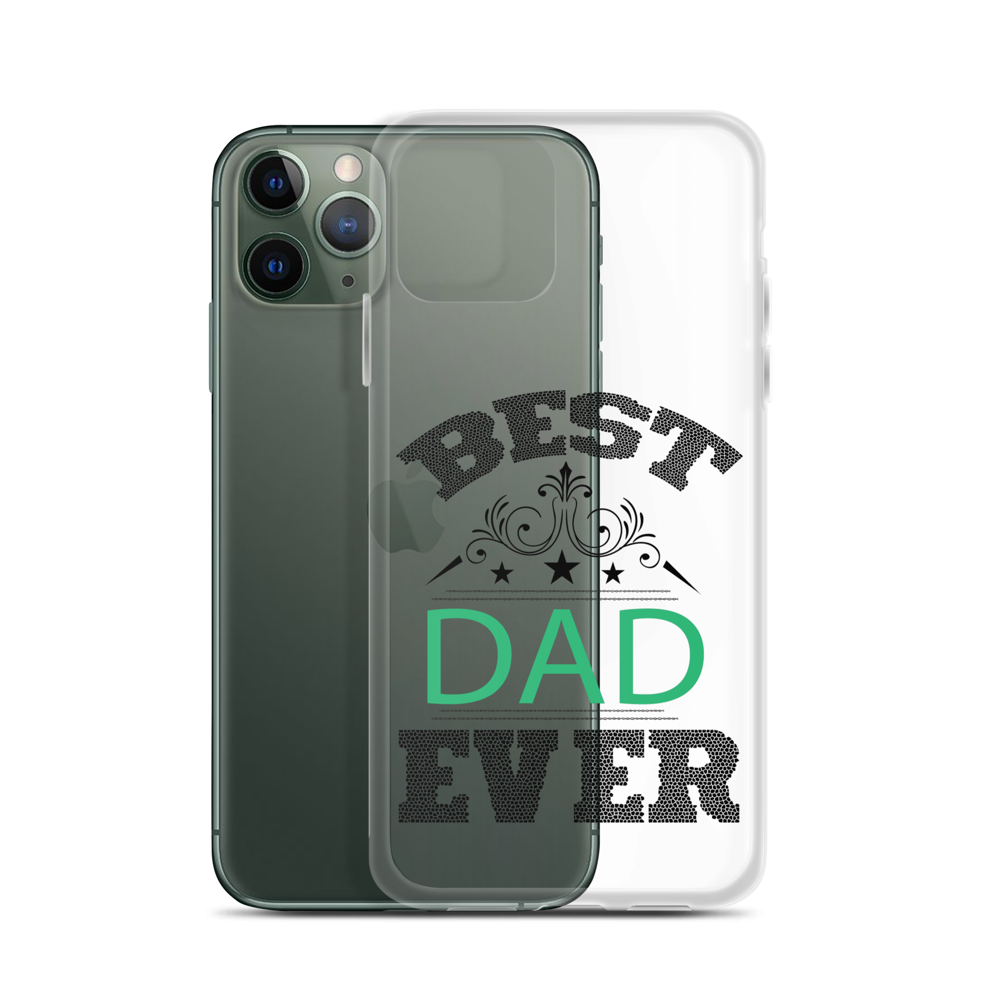 Best Dad Ever Clear Case for iPhone®