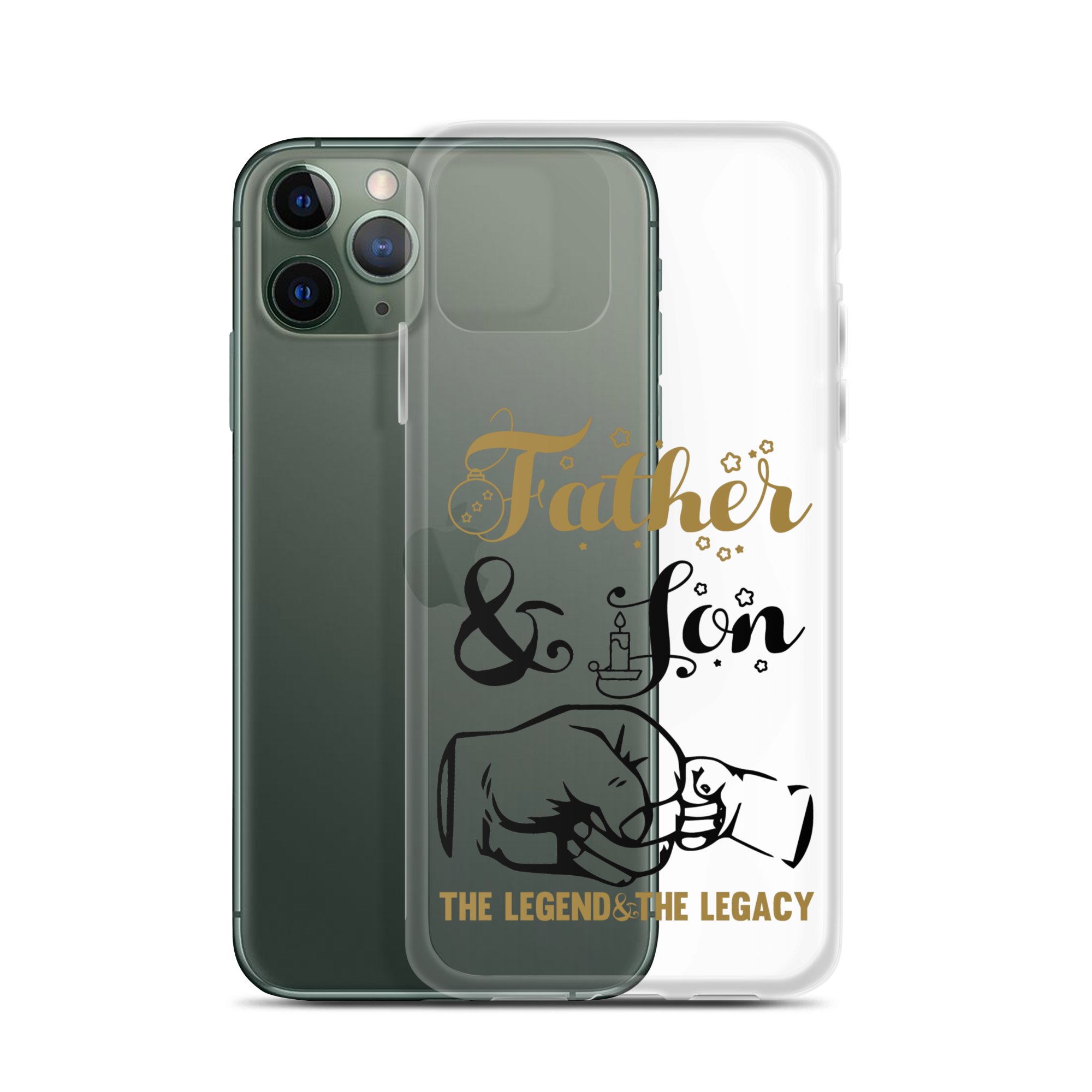 Father And Son The Legend And The Legacy Clear Case for iPhone®