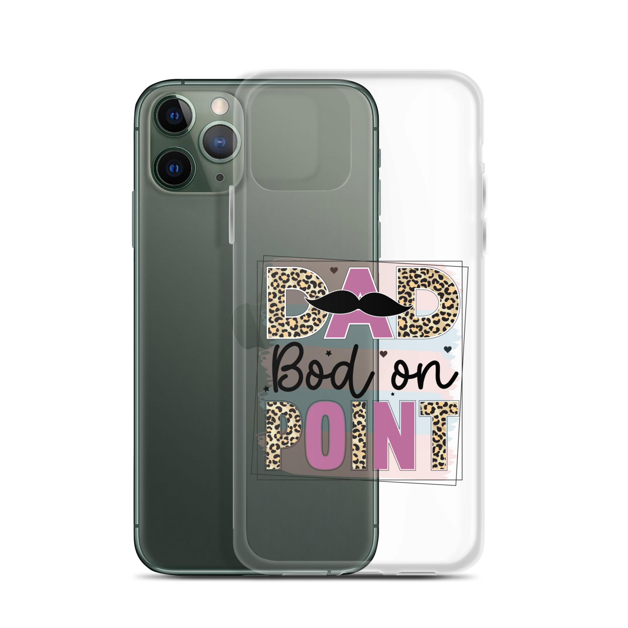 Dad Bod On Point Clear Case for iPhone®