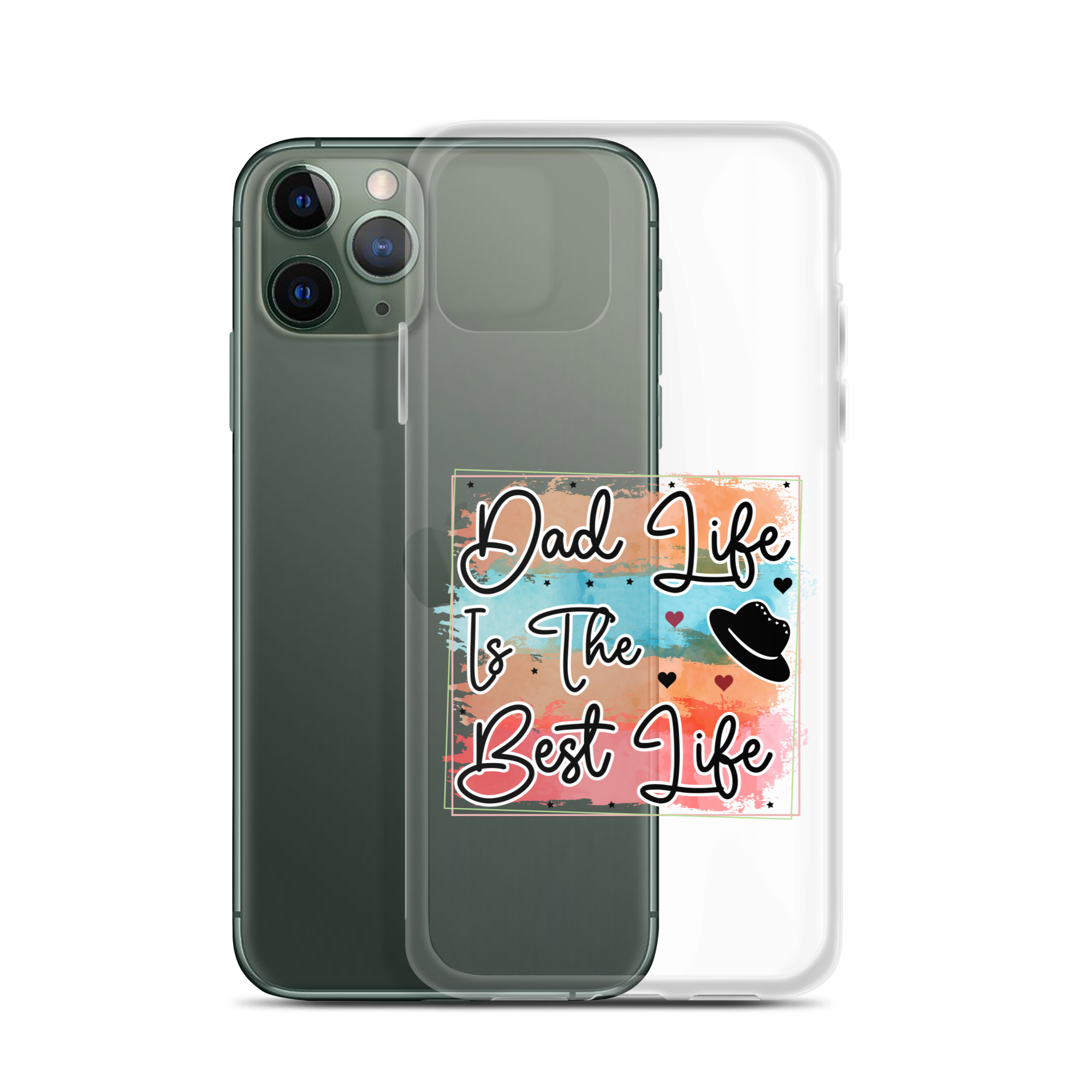 Dad Life Is The Best Life Clear Case for iPhone®