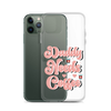 Daddy Needs Coffee Clear Case for iPhone®