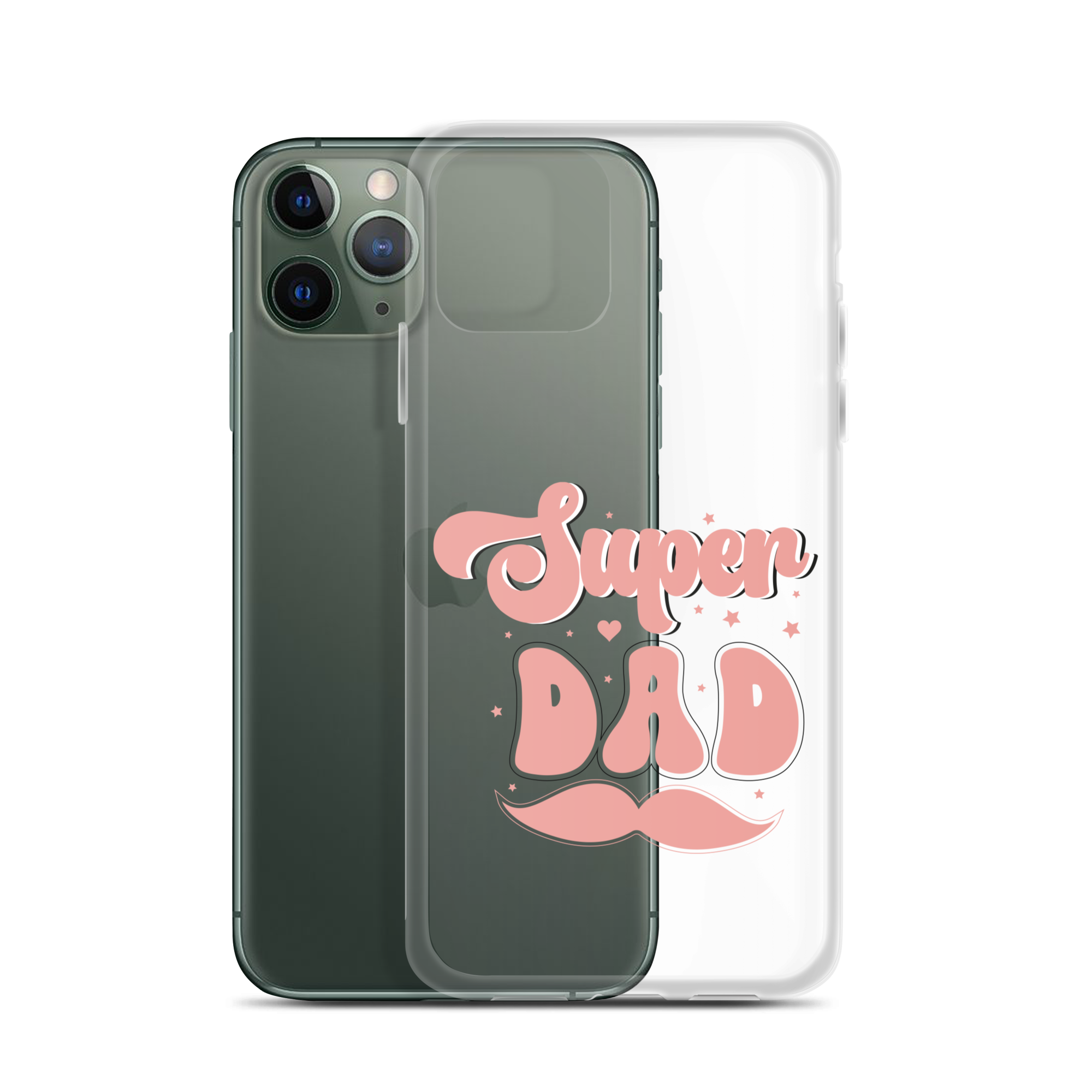 Super Dad Clear Case for iPhone®