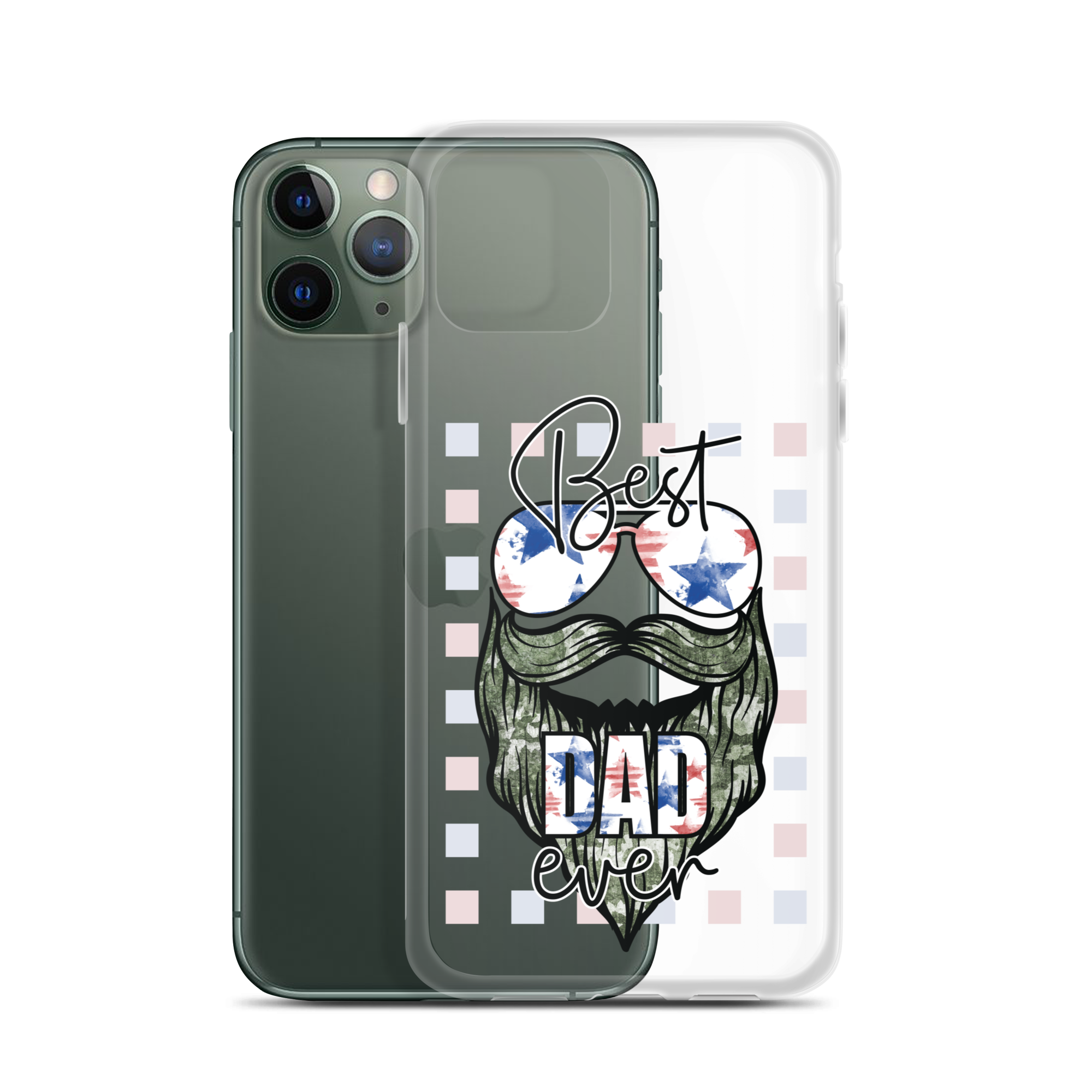 Best Dad Ever Clear Case for iPhone®